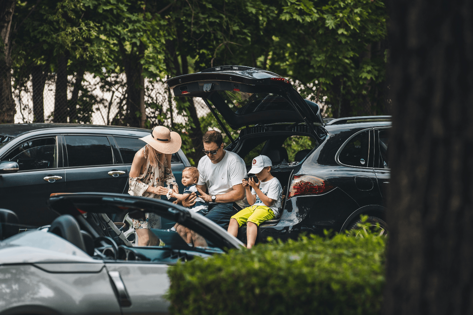 Premium rental car
